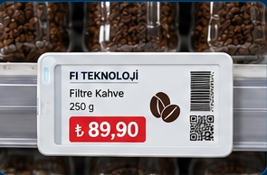 2.90 inç elektronik raf etiketi