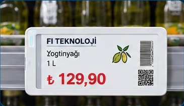 4.20 inç elektronik raf etiketi