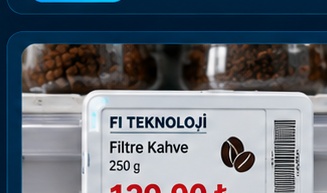 Elektronik etiket raf tutucuları